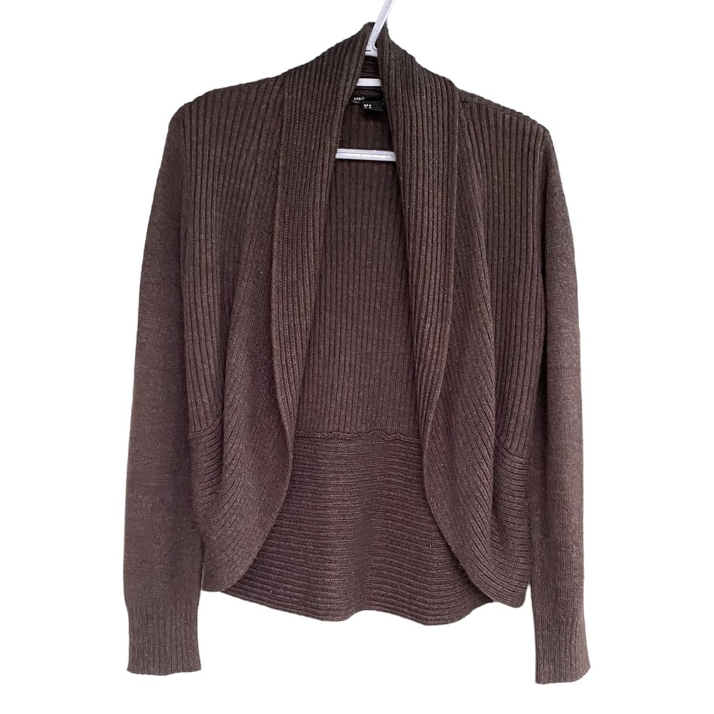 H&M Basic Cardigan Brown Size Medium